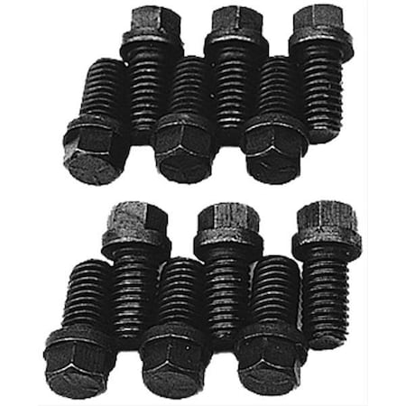 Trans-Dapt Hex Header Bolts, Black T37-4900